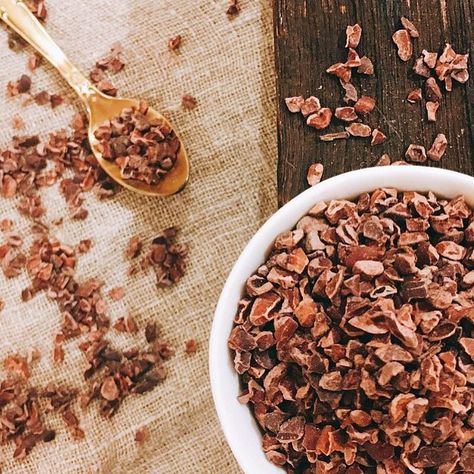 How to Eat Cacao Nibs Because They're Healthy AF Carob Recipes, Cocoa Nibs, Cacao Nibs, Stardust, Chocolates, Plant Based, Cocoa, Cafe, Quick Saves