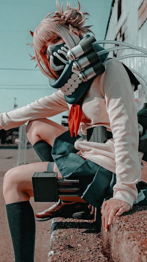 Himiko Toga Cosplay, Toga Cosplay, Icon Photography, My Hero Academia Costume, Anime Cosplay Ideas, Anime Cosplay Makeup, My Hero Academia Cosplay, Mha Cosplay, Sally Face Game