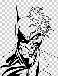 Batman Outline, Batman Clipart, Joker Illustration, Head Comic, Joker Logo, Joker Drawing, Superman Drawing, Batman And Joker, Joker Drawings