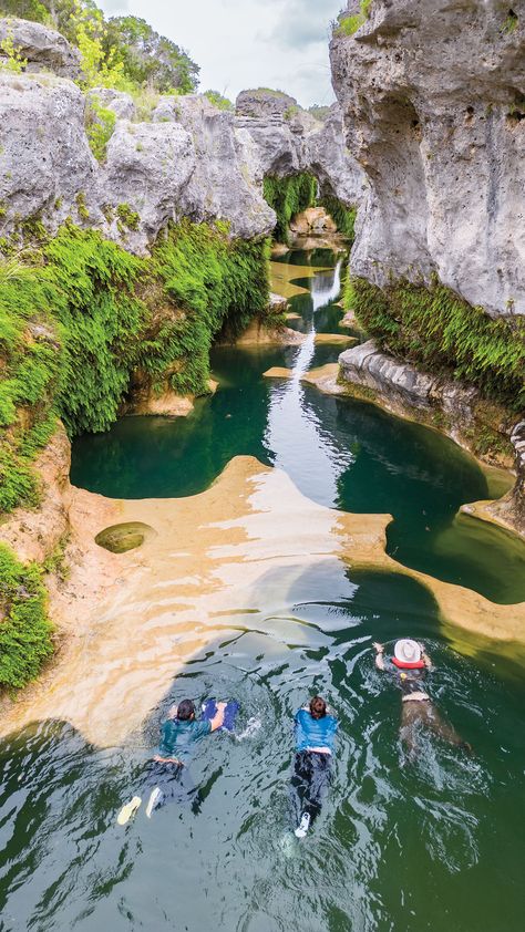 Braving the Narrows, One of Texas’ Most Mythic and Wild Oases The Narrows Texas, Texas Hiking, Usa Vacations, Hill Country Texas, Usa Nature, Texas Lakes, Texas State Parks, Texas Adventure, Texas Coast