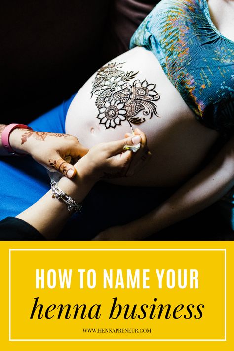 How to Name Your Henna Business — Hennapreneur: Online Learning for Henna Artists Henna Names Ideas, Mehndi Page Name Ideas For Instagram, Henna Page Name Ideas For Instagram, Henna Business Name Ideas, Henna Business, Learn Henna, Heena Design, Henna Paste, Naming Your Business