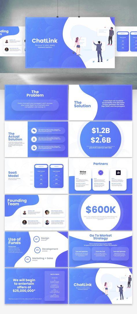 Designs | Investor Desk for SaaS business | PowerPoint template contest Sales Deck Design Inspiration, Investor Presentation Design, Business Deck Design, Sales Presentation Design, Pitch Deck Design, Saas Business, Sales Deck, Deck Layout, Sales Presentation