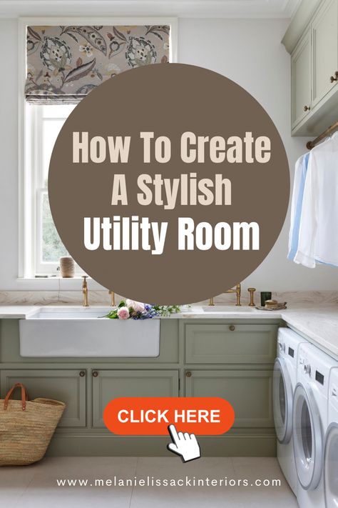 Laundry room decor Utility Room Accessories, Utility Laundry Room Ideas, Utility Room Decor, Utility Room Ideas, Utility Laundry Room, Laundry Equipment, Stylish Laundry Room, Laundry Rack, Laundry Room Ideas