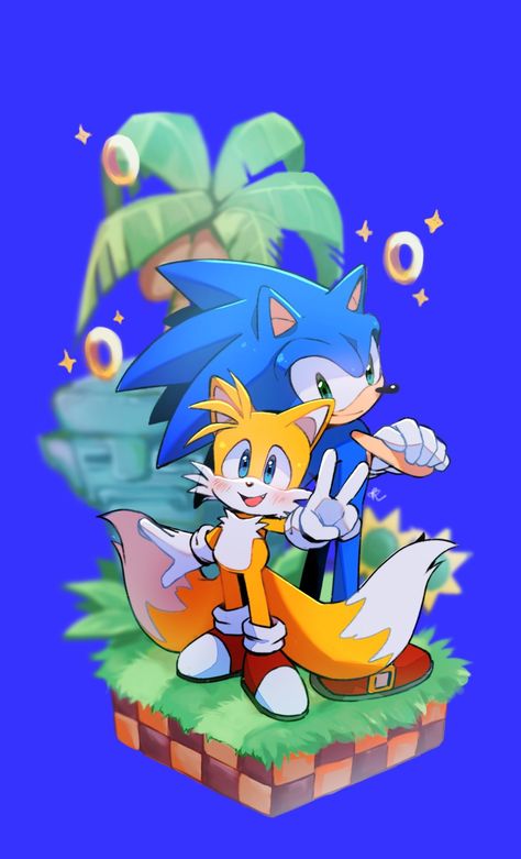 Sonic And Tails, Sonic Tails, Shadow Sonic, Classic Sonic, Sonic Heroes, Silver The Hedgehog, Sonic Fan Characters, Sonic 3, Blue Hedgehog