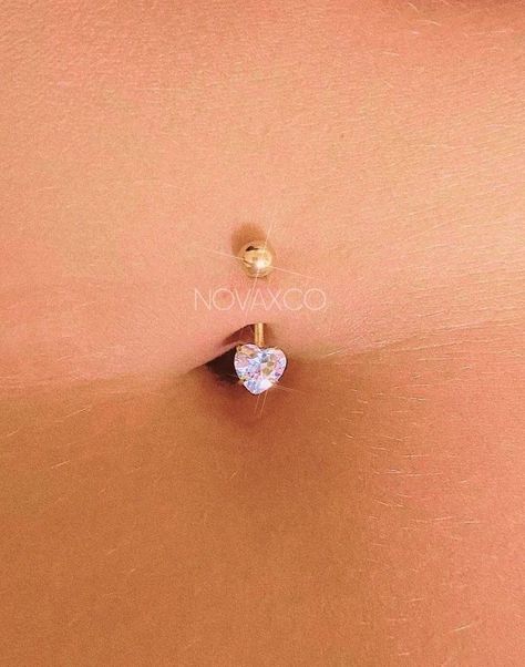 Bellybuttonpiercing Gold, Dainty Belly Button Ring, Dainty Gold Belly Button Piercing, Gold Belly Bar, Good Belly Button Piercing, Heart Belly Ring, Belly Button Piercing Jewelry Gold, Gold Belly Button Piercing Aesthetic, Belly Button Piercing Ring