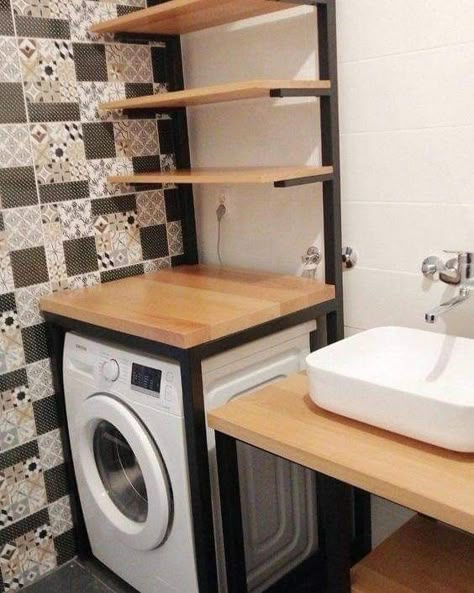 Small Apartment Furniture, Small Bathroom Layout, Bathroom Design Layout, Future Apartment Decor, Small Bathroom Storage, Bathroom Inspiration Decor, Diy Home Furniture, Bathroom Layout, Laundry Room Design