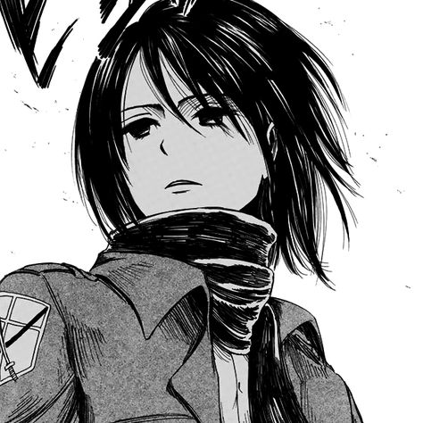 Attack on Titan Manga Mikasa Ackerman Mikasa Manga, Orihime Bleach, Aot Manga, Attack On Titan Manga, Titan Manga, Connie Springer, Eren And Mikasa, Manga Wall, Anime Wall