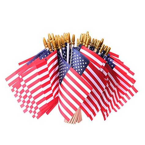 Small American Flags on Stick, 50 Pcs Fourth of July Decorations Outdoor 4''x6'' USA Flag, 4th of July Flags American Flag Small With Wooden Stick,Mini Flags for Outside Patriotic Decor for Yard Patio Fourth Of July Decorations Outdoor, Small American Flags, Fourth Of July Decorations, Us Flags, American Flag Wood, Mini Flags, American Flags, Patriotic Decor, 4th Of July Decorations