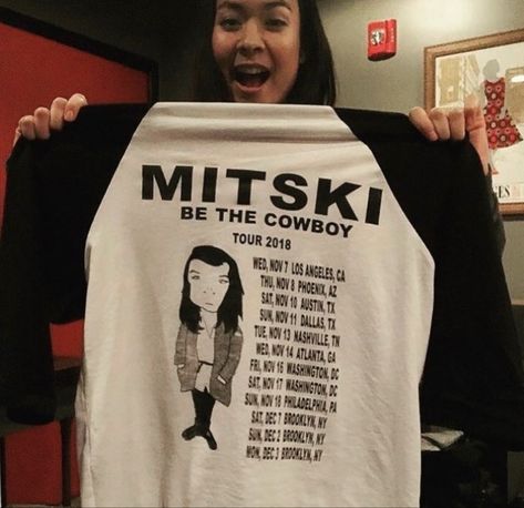 Mitski Shirt, Be The Cowboy, The Cowboy, A Woman, Cowboy