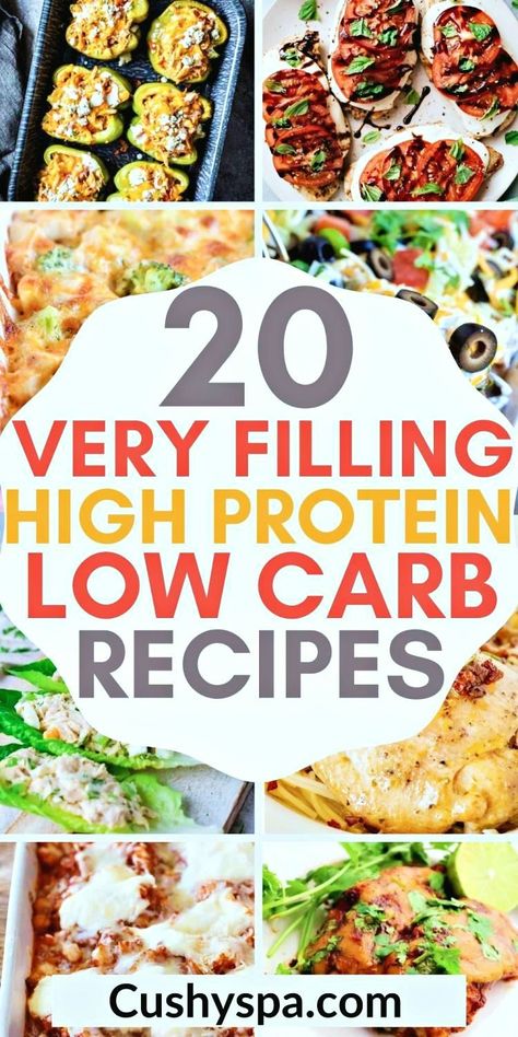 Healthy high protein meals | High protein low carb | High protein recipes | High protein low carb recipes dinner | Low carb recipes | Healthy recipes Low Carb High Protein Recipes, High Protein Low Carb Recipes Dinner, Dinners Under 500 Calories, High Protein Dishes, High Protein Meals, Low Carb High Protein, Fall Vegan Recipes, Healthy High Protein Meals, High Protein Low Carb Recipes