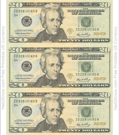 Dollar Bill Template, Fake Money Printable, Printable Play Money, Pound Money, Twenty Dollar Bill, Mega Millions Jackpot, Banknotes Money, Money Template, Dollar Banknote