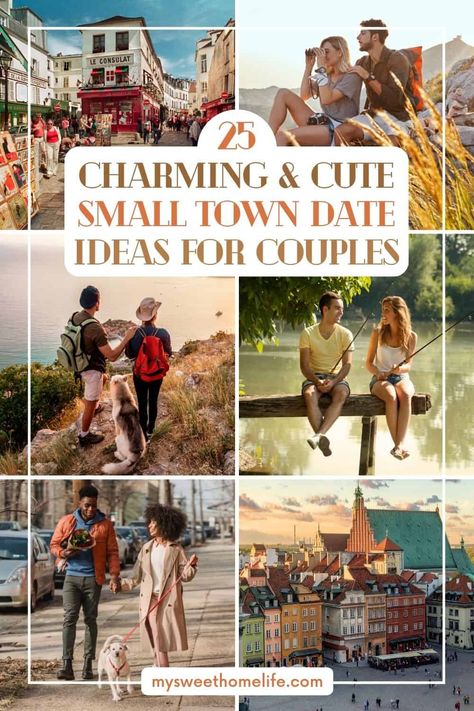 Date Ideas In Small Town, Date Ideas Small Town, Small Town Date Night Ideas, Things To Do In A Small Town, Small Town Date Ideas, Cute Small Town, Cheap Date Ideas, Small Town Living, Cute Date Ideas