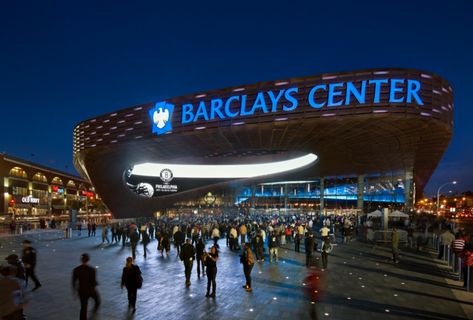 Alibaba cofounder set to buy SHoP-designed Barclays Center (and the Nets, too) - Archpaper.com Brooke Williams, Rusted Steel, Shop Architects, Indoor Arena, Barclays Center, Arcade Fire, Meet Guys, Better Homes And Garden, Robbie Williams