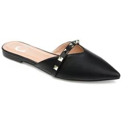 Black : Women’s Flat Shoes : Target Pointed Heels, Women's Mules, Slip On Mules, Womens Mules, Pointed Toe Heels, Journee Collection, Mule Flat, Fashion Flats, Stacked Heel