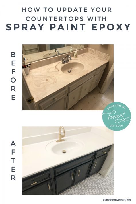 Appliance Epoxy, Diy Bathroom Makeover, Diy Countertops, Diy Bathroom Remodel, Bathroom Countertops, Upstairs Bathrooms, Bathroom Update, Diy Home Repair, Updating House