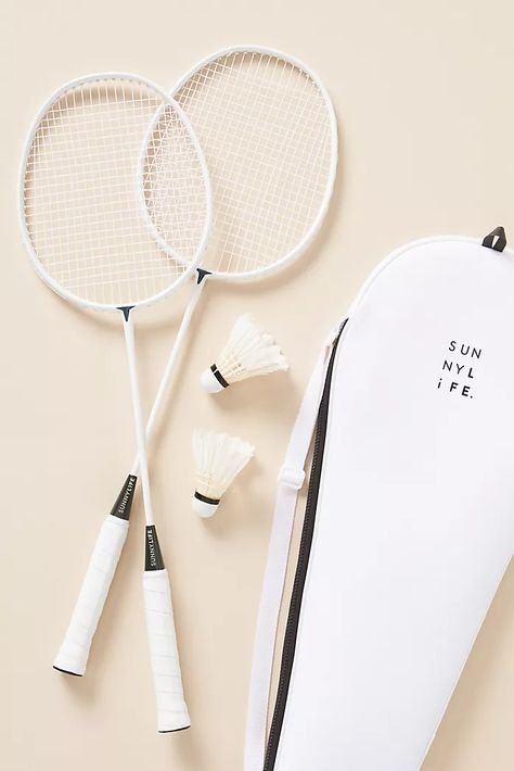 Badminton Aesthetic, Flower Press Kit, Table Tennis Game, Badminton Bag, Macys Parade, Badminton Set, Tennis Set, Anthropologie Wedding, Unique Coffee Table