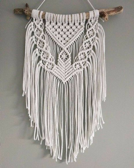 Images By Silvia Eliana Brando On Maëlisha In 2021 7C9 Pola Macrame, Art Macramé, Macrame Wall Hanger, Macrame Inspiration, Makramee Diy, Hanger Decor, Decorative Wall Hanging, Knots Diy, Macrame Wall Hanging Patterns