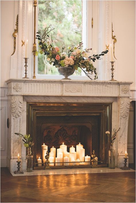 Wedding Mantle, Weddings In France, Wedding Fireplace, Fireplace Style, South West France, Candle Fire, French Fireplace, West France, Country Candle