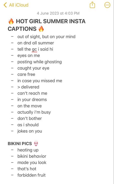 Captions For Instagram Bikinis Summer, Instagram Captions Revenge, Captions For Instagram Hot Look, Hot Insta Bio Ideas, Insta Caption For Beach Pics, Captions For Hot Pics Aesthetic, Caption For Revenge, 2023 Ig Captions, Sassy Girl Captions