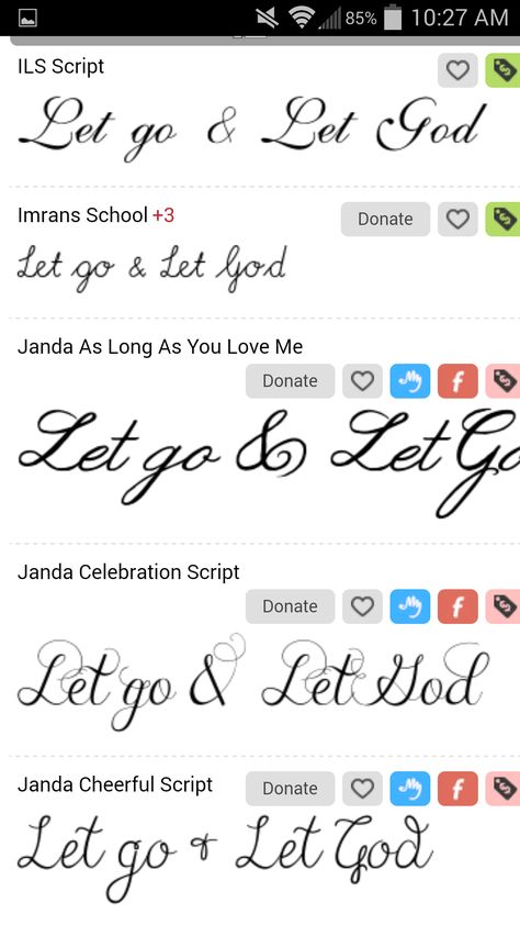 Let Go And Let God Tattoo Fonts, Let Go And Let God Tattoo, Let God Tattoo, Let Go Let God, God Tattoo, God Tattoos, Let Go And Let God, Let God, Tattoo Fonts