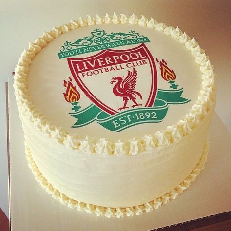 Lfc Cake, Liverpool Fc Cake, Liverpool Cake, Trolls Birthday Cake, Unique Sweets, Football Liverpool, Thomas Cakes, Football Birthday Cake, Birthday Cake For Husband