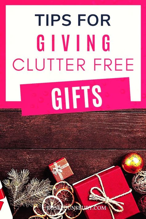 Would you like to create meaningful holidays without all the stuff. Here are some awesome clutter free gift ideas. This is how to break the cycle of showing love by giving gifts. Plus, we share top tips for how to get started on your decluttering journey, even if you’re a total minimalism newbie. Find more minimalism lifestyle and minimalist mindset advice here to simplify your life and find more peace. Clutter Free Gifts, Free Gift Ideas, Minimalist Mindset, Free Gift Idea, Showing Love, Decluttering Tips, Packaging Diy, Break The Cycle, Giving Gifts