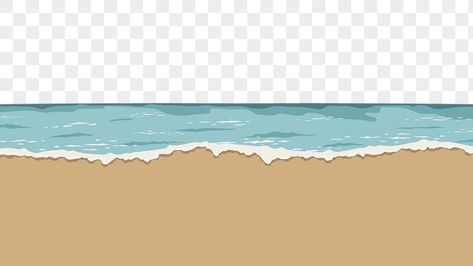 Beach Design Graphic, Beach Backgrounds For Editing, Border Transparent, Png Border, Beach Png, Background Nature, Beach Background, Sea Shore, Awesome Designs