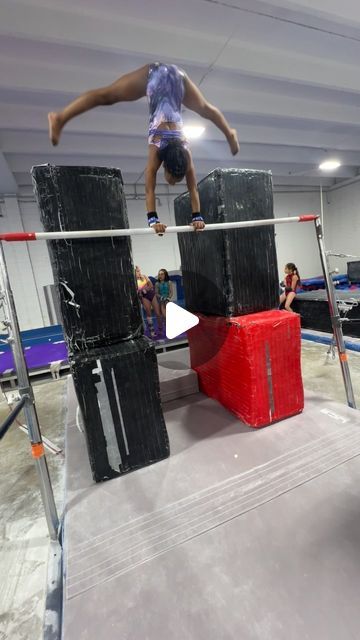 Coach Maya and Gabby on Instagram: "Cast handstands, cast handstands, cast handstands!! 💪🏼 Drill the skill! #casthandstanddrills #casthandstand #unevenbars #drilltheskill #practicemakesprogress #uptraining #newskills #compulsorygymnastics #level4gymnast #proudcoach #acrosmithgymnastics #workinghard #consistencyiskey #newgoals #gymnasticsdrills" Gabby Douglas Gymnast, Cast To Handstand Drills, Gymnastics Skills, Uneven Bars, Gabby Douglas, Handstand, Drills, Gymnastics, It Cast