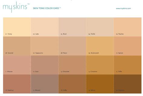 Tonos de piel - Skin Tone Color Carne, Colors For Skin Tone, Nude Color, Color Card, Skin Tone, Skin Tones, Makeup Looks, Blush, Skin