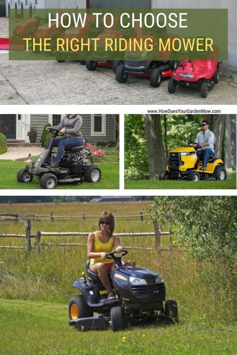 Riding Mowers, Lawn Care Tips, Backyard Landscape, Riding Lawn Mowers, Riding Mower, Lawn Tractor, Riding Lawnmower, Lawn Mowers, Lawn Care