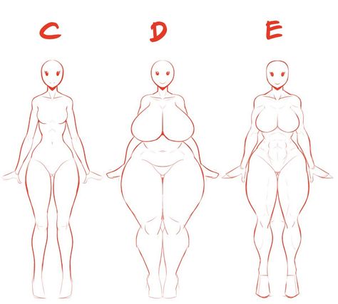 Thick Thigh Drawing Reference, Women Anatomy Reference Anime, Thick Thigh Reference, Curvy Oc Base, Female Body Types Drawing Reference, Thick Body Type Drawing Reference, Curvy Female Drawing Reference, How To Draw Thick Bodies, Thick Body Drawing Base