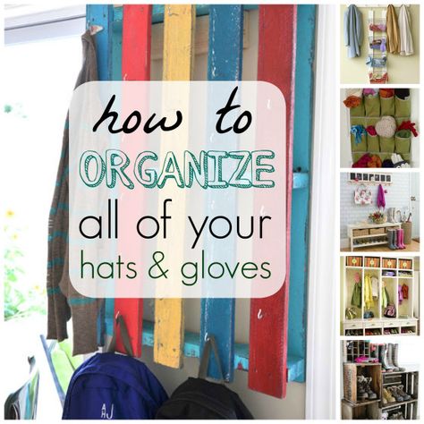 Organize Hats and Gloves With These Easy Solutions Hats Gloves Scarves Storage, Storage For Hats And Gloves Entryway, Hats And Gloves Storage Entryway, Storing Winter Hats And Gloves, Glove And Hat Storage Ideas, Storage For Winter Hats And Gloves, Glove Storage Ideas Entryway, Mitten And Hat Storage Ideas, Organize Winter Accessories