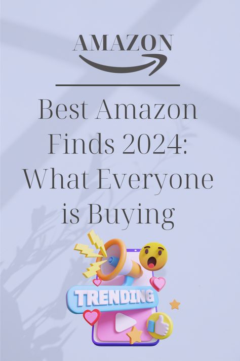 "Explore 2024's Top Amazon Finds! Dive into our curated list of must-have gadgets, trendy home decor, and fashion essentials. Discover top-rated, affordable products for tech lovers, home chefs, and style enthusiasts. Uncover Amazon's best deals and latest trends. Shop smart, save big!" Amazon Needs For Women, Trendy Products 2024, Top Amazon Finds 2024, Must Buy Amazon Products, Amazon Finds 2024, Amazon Must Haves 2024, Amazon Trending Products, Best Items On Amazon, Top Amazon Finds