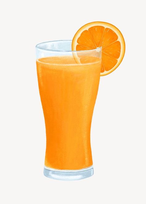 Cartoon Noses, Juice Healthy, Drink Illustration, Juice Glass, Healthy Drink, Carrot Juice, Healthy Juices, Orange Juice, Free Image