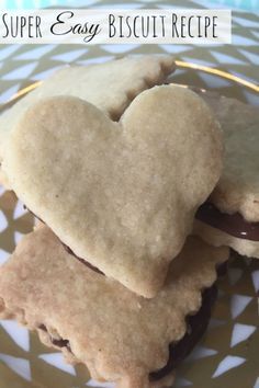 This super easy biscuit recipe uses just three storecupboard ingredients and is great to get kids in the kitchen! Nutella Biscuits, Making Biscuits, Easy Biscuit, Easy Biscuit Recipe, Kids In The Kitchen, Easy Homemade Gifts, How To Make Biscuits, Frugal Family, Biscuits Easy