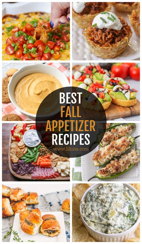 Fall Appetizer Recipes, Fall Recipes Appetizers, Fall Appetizers Easy, Fall Appetizer, Veggie Cups, Spinach Artichoke Dip Recipe, Fall Appetizers, Italian Soup, Cheese Ball Recipes