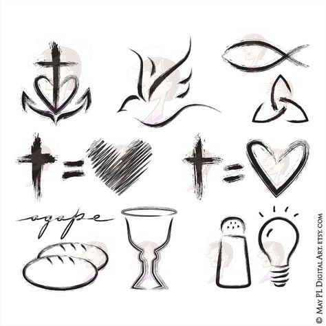 Cross Equals Love, Christian Clipart, Salt And Light, Faith Hope Love, Hope Love, Faith Hope, Holy Spirit, Salt