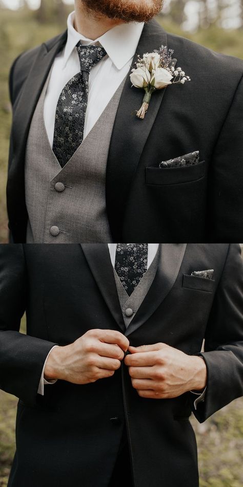 Groom Black Suits For Wedding, Men’s Black Wedding Suit, Groom Black Suit Wedding, Groom Attire Black Suit, Charcoal Wedding Suit, Black Wedding Suit For Groom, Black Wedding Suit Groom, Charcoal Suit Wedding, Groom Black Suit