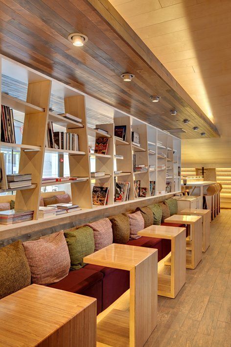 Cafeteria Design, Bookstore Design, Library Cafe, Study Cafe, Bookstore Cafe, Coffee Shop Interior Design, Cafe Shop Design, Book Bar, Coffee Shops Interior