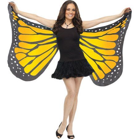 Monarch Butterfly Costume, Pun Costumes, Purple Butterfly Wings, Butterfly Halloween Costume, Butterfly Wings Costume, Halloween Wings, Butterfly Halloween, Wings Butterfly, Fairy Halloween Costumes