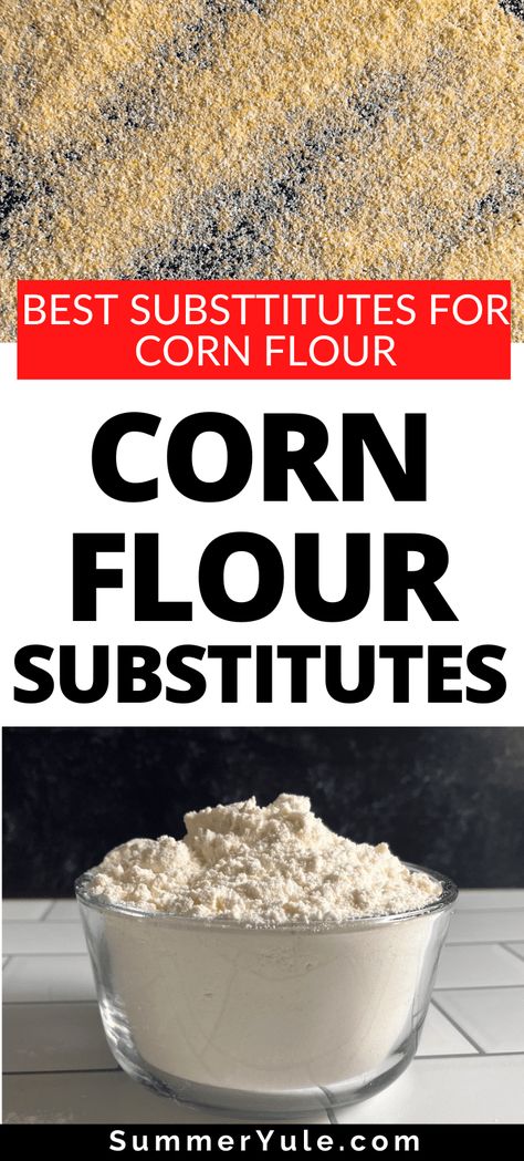 Corn Flour Substitute, How To Make Corn Flour, Fish Coating Recipe, Corn Free Diet, Yule Recipes, Corn Flour Recipes, How To Make Flour, How To Make Corn, Arrowroot Flour