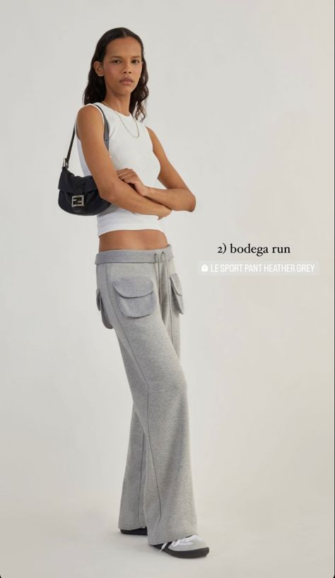 Oresund Iris, Sport Pants, Heather Grey, Heathers, Running, Grey, Pants, Trousers