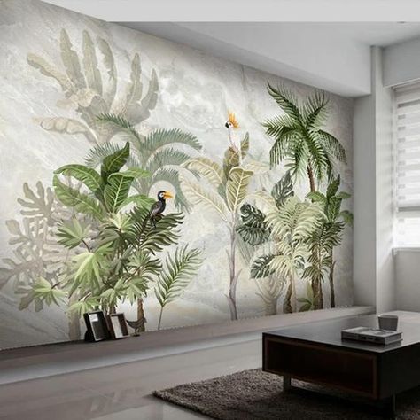 Marble Wall Mural, Custom Photo Wallpaper, Dining Room Wallpaper, Plant Background, Living Room Background, Wallpaper Laptop, Tropical Wallpaper, Bird Wallpaper, Marble Wall