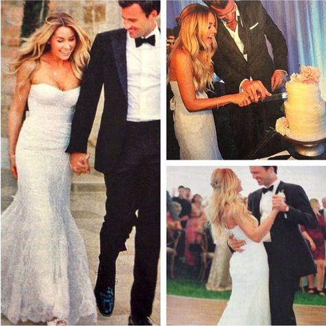 Lauren Conrad Wedding Hair, Lauren Conrad Wedding Dress, Lauren Conrad Wedding, Celebrity Bride, Petite Wedding Dress, Celebrity Wedding Dresses, Iconic Weddings, Wedding Dresses 2014, Celebrity Wedding