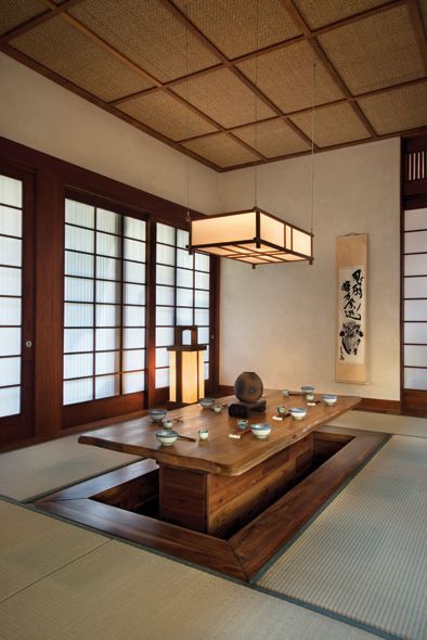 Zen Interior Design Living Room, Asian Zen Interior Design, Japanese Zen Interior, Tea Room Interior, Japan Interior Design, Interior Design Japanese, Zen Interior Design, Japanese Tea Room, Tea Room Design