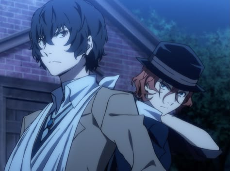 Bungo Stray Dogs: Dazai & Chuuya Bungo Stray Dogs Dazai, Bsd Soukoku, Dazai Chuuya, Double Black, The Sunset, Side By Side, Dogs