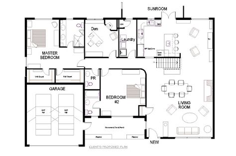 Uk Bungalow, 3 Bedroom Bungalow Floor Plans, Bungalow Layout, Small Bungalow House Plans, House Plans Uk, Office Layout Plan, Modern Bungalow House Plans, Home Office Layouts, Office Floor Plan