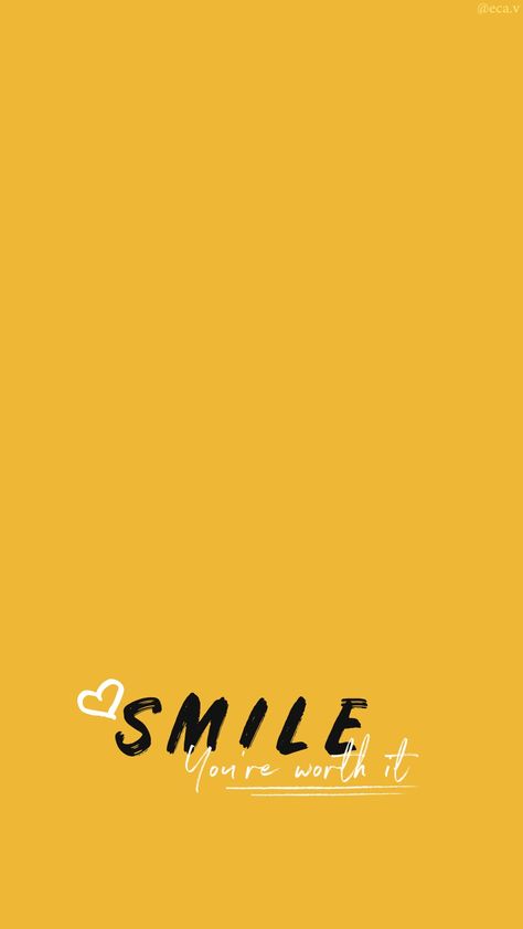 Yellow Aesthetic Text, Yellow Quotes Wallpaper, Yellow Quotes Aesthetic, Mustard Yellow Aesthetic Wallpaper, Calm Down Quotes, Quotes Yellow, Daily Wallpaper, New York Quotes, Motivation Background