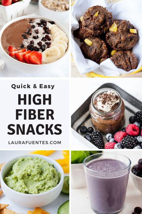 Unpack the ultimate list of tasty, high-fiber snacks your family will love! From easy homemade recipes and snack ideas to store-bought high-fiber snack options! Fiber Breakfast, High Fiber Low Carb, High Fiber Snacks, Fiber Snacks, High Fiber Breakfast, Healthy High Protein Snacks, Healthy Fiber, How To Store Bread, Packaged Snacks