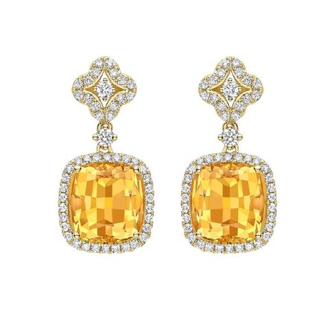 Our #DesignerThursday this week is Kiki McDonough Fine Jewellery. We are loving her use of vibrant gemstones and elegant, timeless style. Featured: Signatures Citrine Earrings with Diamond Flower Top in Yellow Gold Yellow Stone Earrings, Yellow Diamond Earrings, Metallic Earrings, Cushion Cut Earrings, Yellow Diamond Earring, Ball Drop Earrings, Kiki Mcdonough, Diamond Chandelier Earrings, Yellow Gems